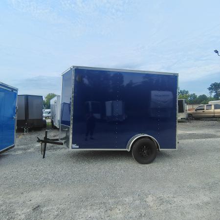 New 2026 Mammoth 6x10 SA, 7' interior height, 3.5k axle, .080 polycore with barn doors Cargo / Enclosed Trailer