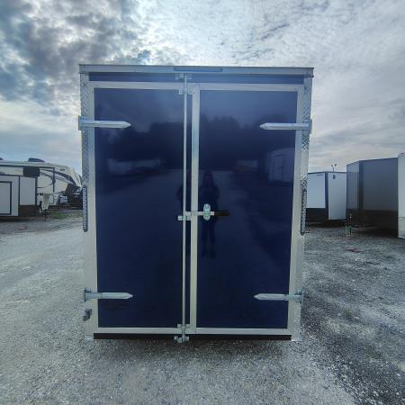 New 2026 Mammoth 6x10 SA, 7' interior height, 3.5k axle, .080 polycore with barn doors Cargo / Enclosed Trailer