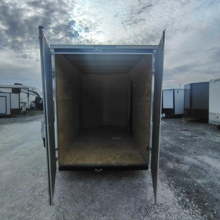 New 2026 Mammoth 6x10 SA, 7' interior height, 3.5k axle, .080 polycore with barn doors Cargo / Enclosed Trailer