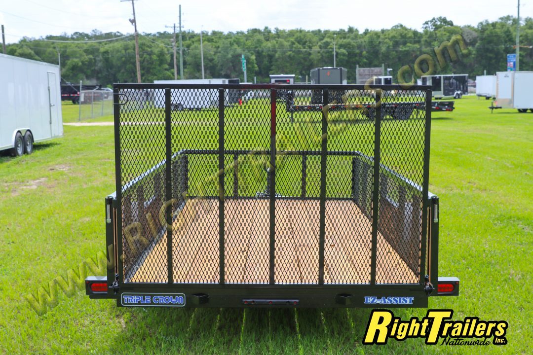 New 2026 6X12 Triple Crown Utility Trailer