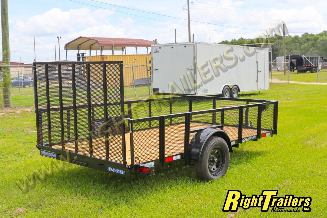 New 2026 6X12 Triple Crown Utility Trailer