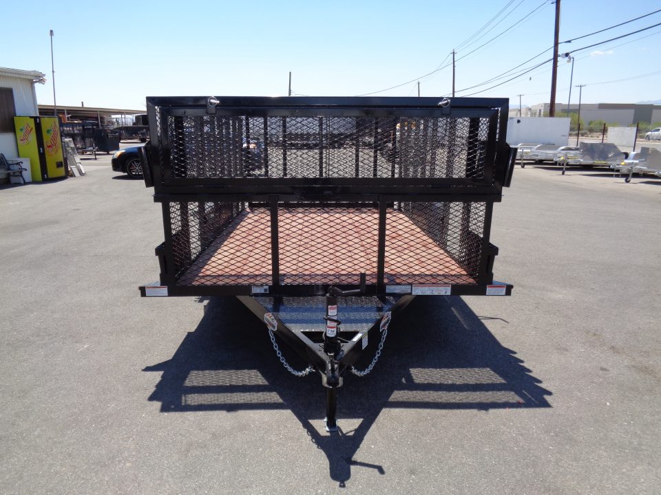 New 2026 Trailblazer * SUSA 7x12 * 7x12Ft Single Axle Landscape Trailer