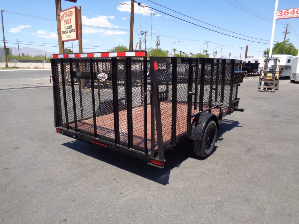 New 2026 Trailblazer * SUSA 7x12 * 7x12Ft Single Axle Landscape Trailer