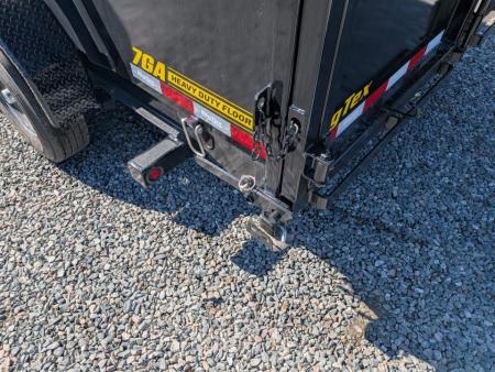 New 2027 Big Tex Trailers 7x16 TD Heavy Duty 15.4K Telescopic Dump w/ Slide-In Ramps & 4' Sides Dump Trailer