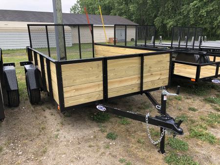 New 2026 AMO 6.4X10 WOODSIDE Landscape Trailer