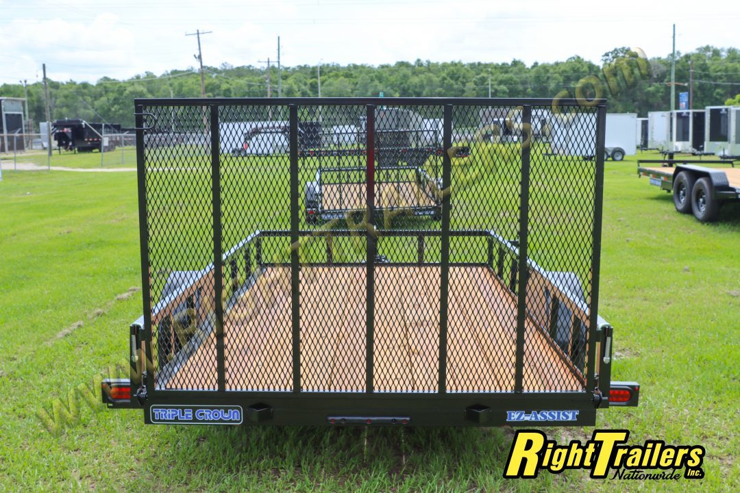 New 2026 6X12 Triple Crown Utility Trailer