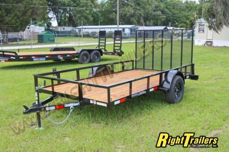 New 2026 6X12 Triple Crown Utility Trailer