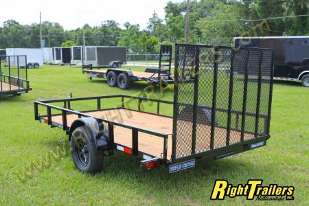 New 2026 6X12 Triple Crown Utility Trailer