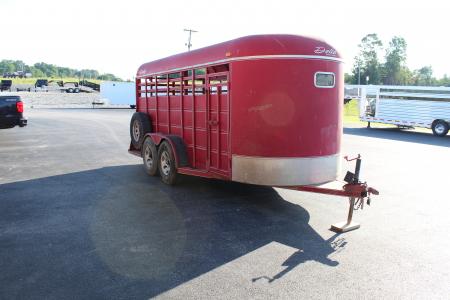 Used 2005 Delta Trailers BUMPER PULL Stock / Stock Combo Trailer