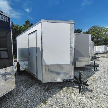 New 2026 Maximum Cargo Trailers 6X12 SA, 6'6  interior height, 3.5k axle, .080 polycore Cargo / Enclosed Trailer