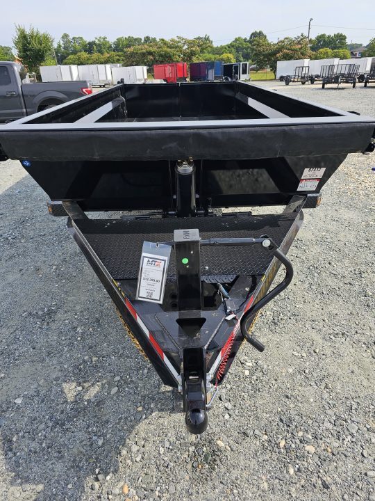 New 2027 Big Tex Trailers 7x16 TD Heavy Duty 15.4K Telescopic Dump w/ Slide-In Ramps Dump Trailer