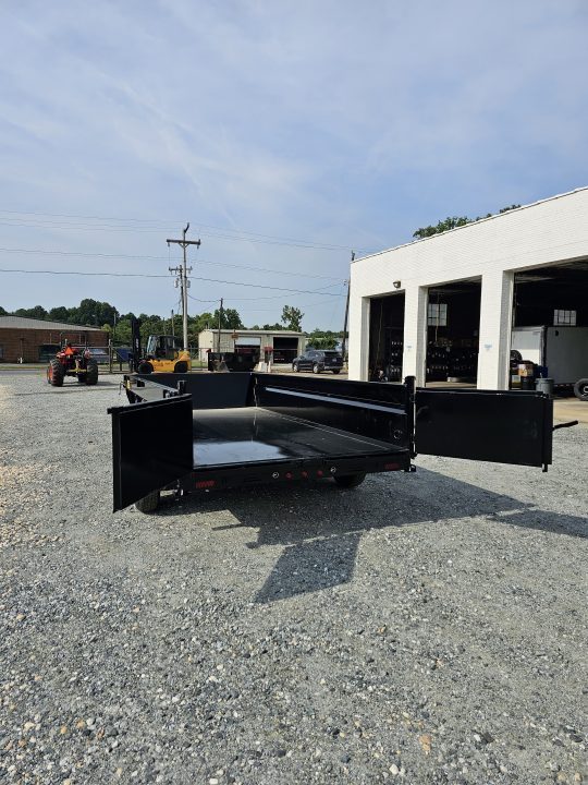 New 2027 Big Tex Trailers 7x16 TD Heavy Duty 15.4K Telescopic Dump w/ Slide-In Ramps Dump Trailer