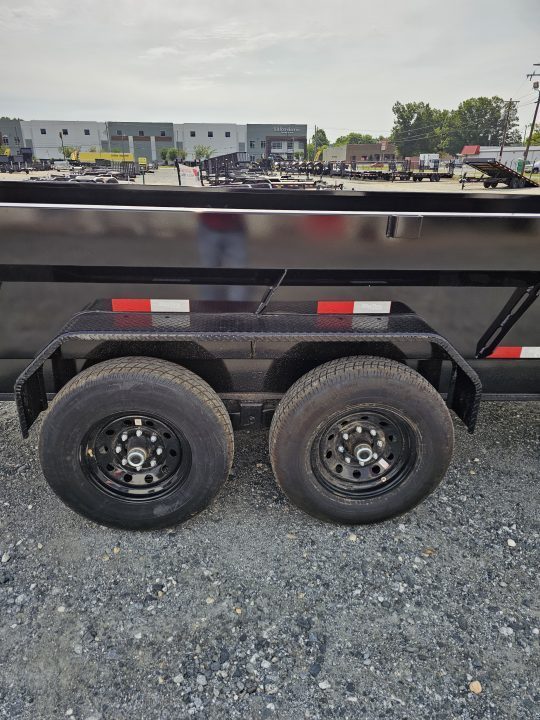New 2027 Big Tex Trailers 7x16 TD Heavy Duty 15.4K Telescopic Dump w/ Slide-In Ramps Dump Trailer