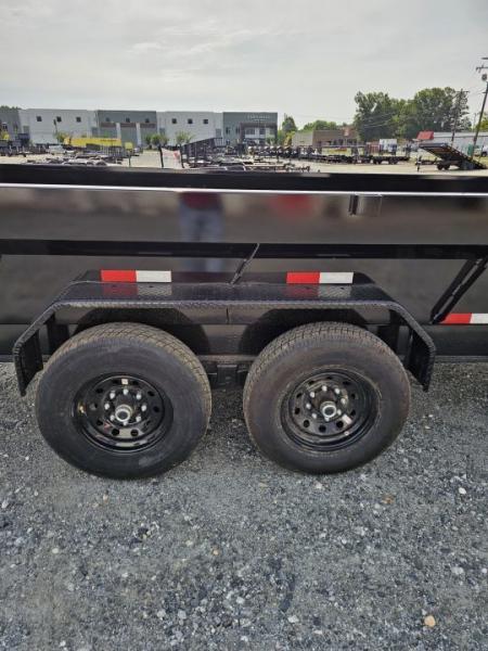 New 2027 Big Tex Trailers 7x16 TD Heavy Duty 15.4K Telescopic Dump w/ Slide-In Ramps Dump Trailer