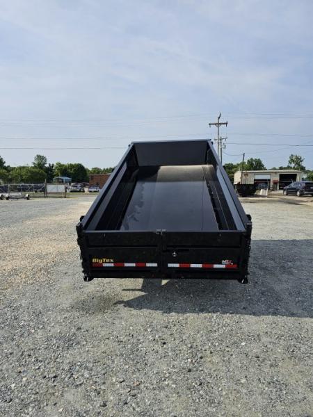 New 2027 Big Tex Trailers 7x16 TD Heavy Duty 15.4K Telescopic Dump w/ Slide-In Ramps Dump Trailer