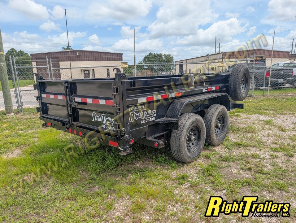 Used 2022 7X14 PJ Dump Trailer