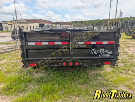 Used 2022 7X14 PJ Dump Trailer