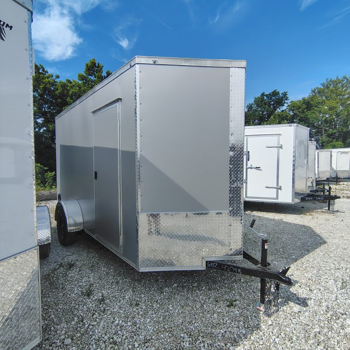 New 2026 Maximum Cargo Trailers 6X12 SA, 6'6" interior height, 3.5k axle, .080 polycore Cargo / Enclosed Trailer