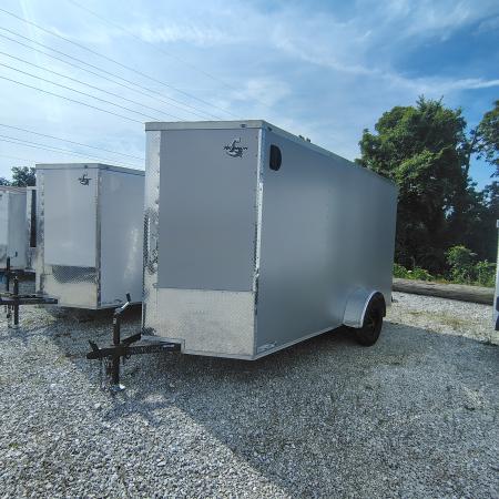 New 2026 Maximum Cargo Trailers 6X12 SA, 6'6" interior height, 3.5k axle, .080 polycore Cargo / Enclosed Trailer