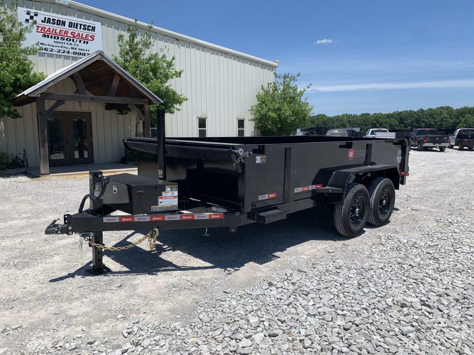 New 2026 U-Dump 83"X14'X25" DUMP TRAILER 14K TELE