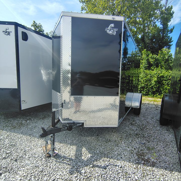 New 2026 Maximum Cargo Trailers 6X12 SA, 6'9" interior height, 3.5k axle, .080 polycore Cargo / Enclosed Trailer