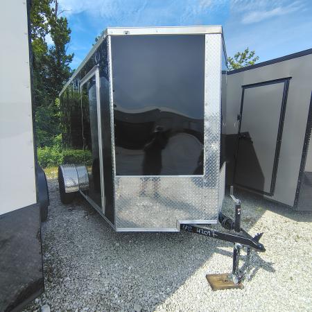 New 2026 Maximum Cargo Trailers 6X12 SA, 6'6  interior height, 3.5k axle, .080 polycore Cargo / Enclosed Trailer