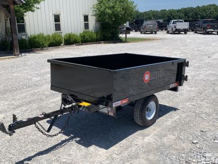 New 2026 U-Dump 4'X6'X15  DUMP TRAILER MINI 2K