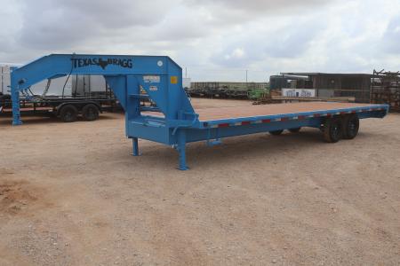 New 2026 Texas Bragg Trailers 25 OTW Deckover Trailer