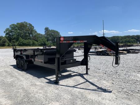 New 2026 U-Dump 83"X16'X25" GOOSENECK DUMP TRAILER 14K