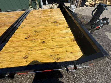New 2026 Rice Trailers 7X20 SPLIT TILT Equipment Trailer