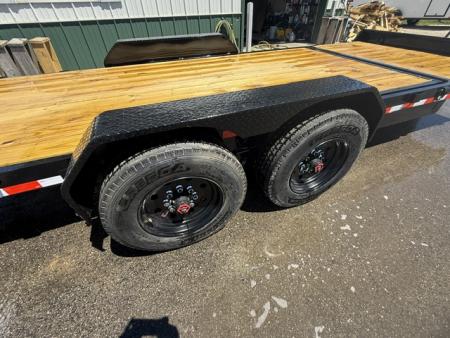 New 2026 Rice Trailers 7X20 SPLIT TILT Equipment Trailer