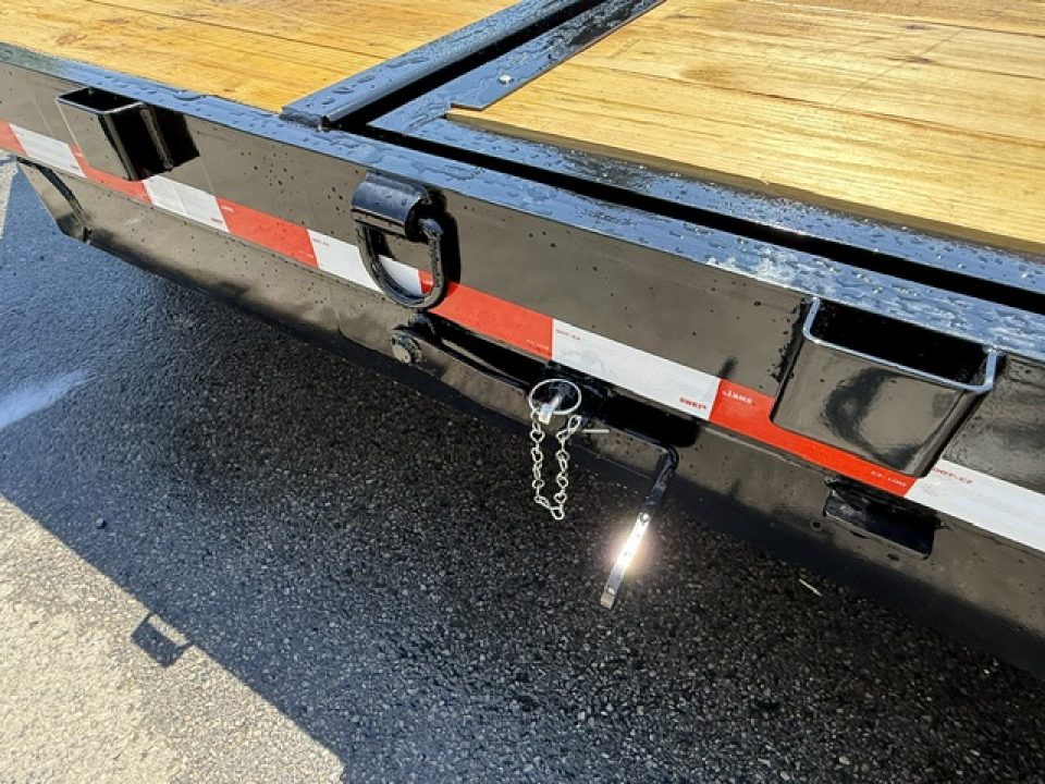 New 2026 Rice Trailers 7X22 SPLIT TILT Equipment Trailer