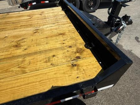 New 2026 Rice Trailers 7X22 SPLIT TILT Equipment Trailer