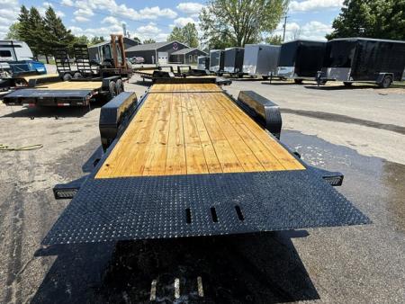 New 2026 Rice Trailers 7X22 SPLIT TILT Equipment Trailer