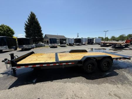 New 2026 Rice Trailers 7X22 SPLIT TILT Equipment Trailer