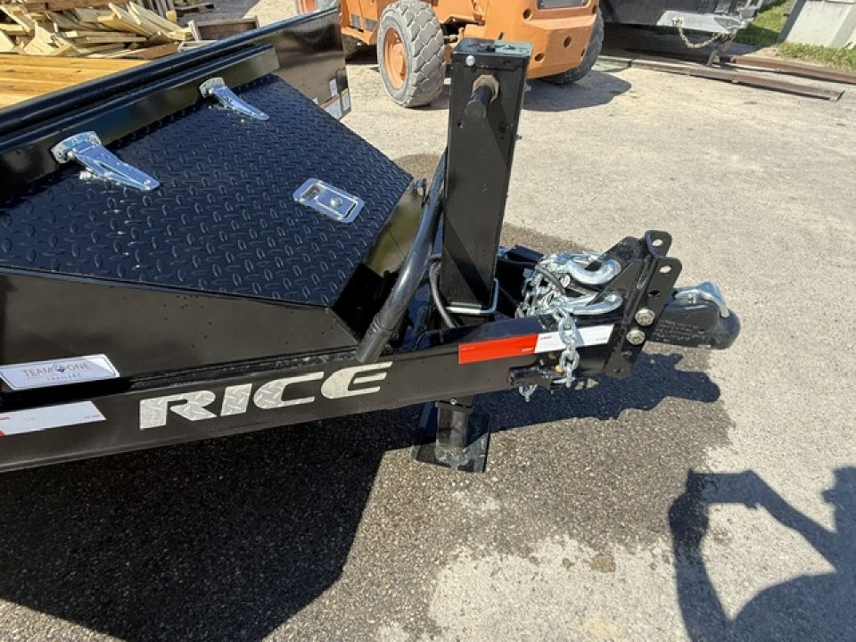 New 2026 Rice Trailers 7X18 Equipment Trailer