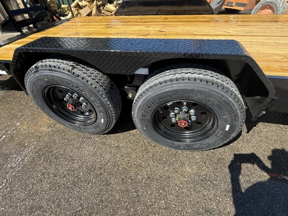 New 2026 Rice Trailers 7X18 Equipment Trailer