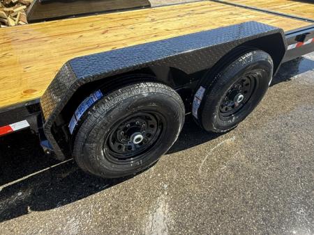 New 2026 Rice Trailers 7X20 SPLIT TILT Equipment Trailer