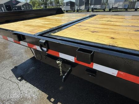 New 2026 Rice Trailers 7X20 SPLIT TILT Equipment Trailer