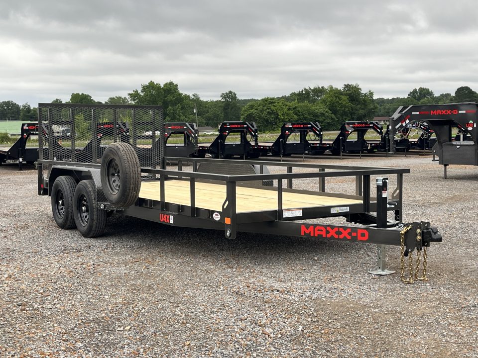 New 2027 MAXXD 83" X 18' 10K Utility Trailer