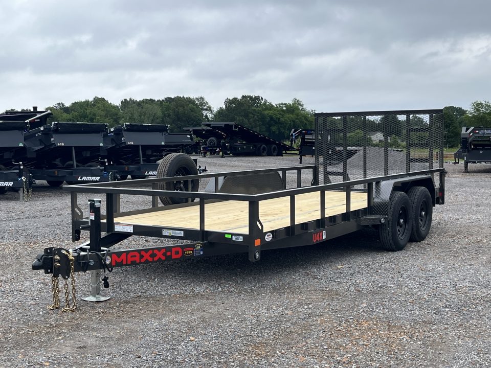 New 2027 MAXXD 83" X 18' 10K Utility Trailer