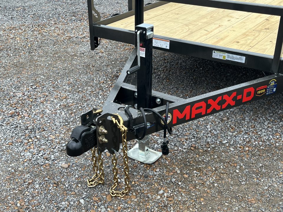 New 2027 MAXXD 83" X 18' 10K Utility Trailer