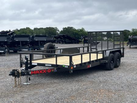 New 2027 MAXXD 83" X 18' 10K Utility Trailer