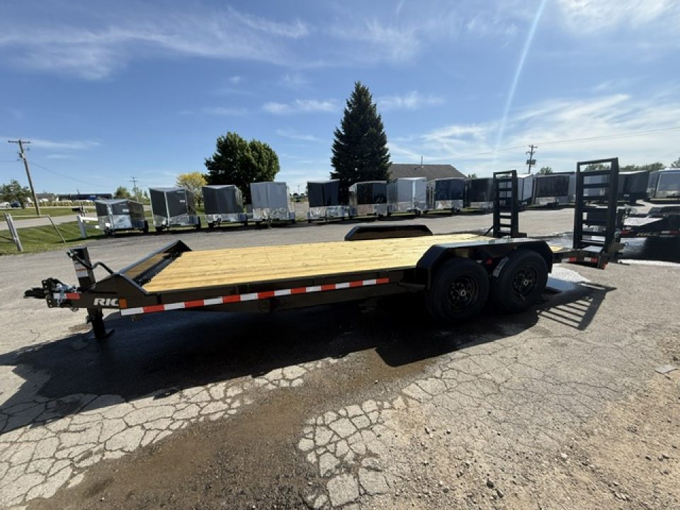 New 2026 Rice Trailers 7X22 Equipment Trailer