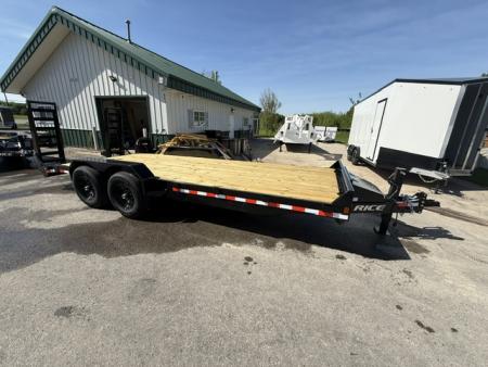 New 2026 Rice Trailers 7X22 Equipment Trailer