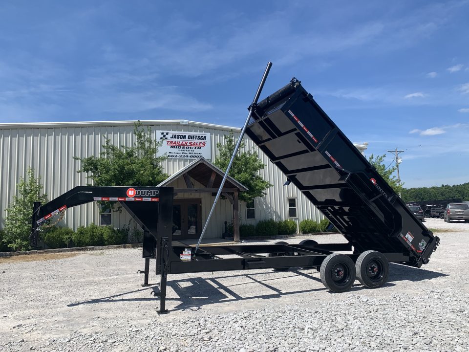 New 2026 U-Dump 83"X16'X25" GOOSENECK DUMP 16K TELE