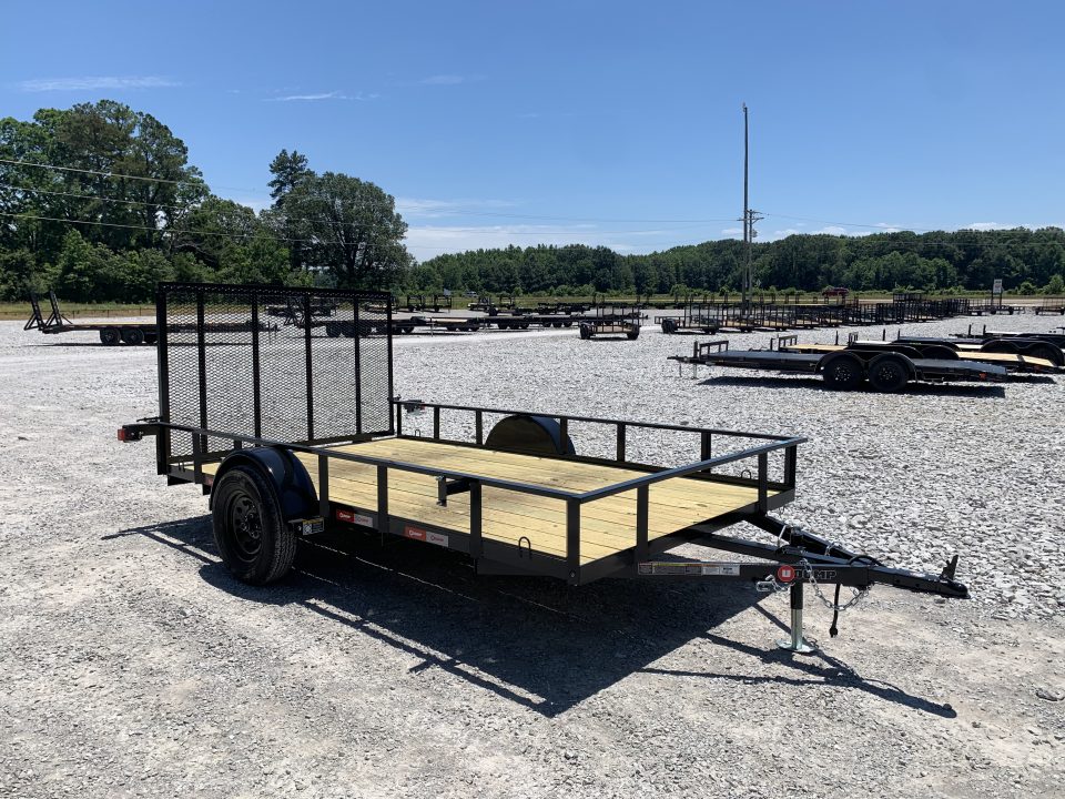 New 2026 U-Dump 712USAGW 7X12 UTILITY TRAILER SINGLE AXLE