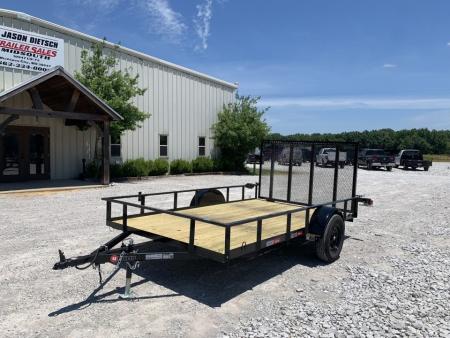 New 2026 U-Dump 712USAGW 7X12 UTILITY TRAILER SINGLE AXLE
