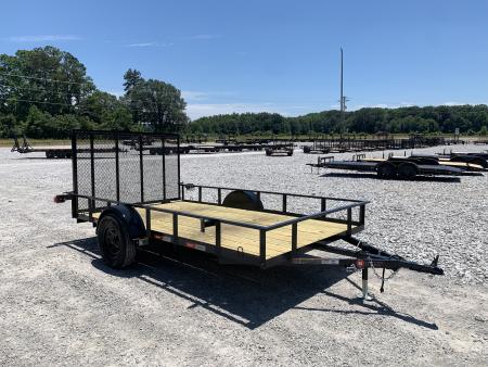 New 2026 U-Dump 712USAGW 7X12 UTILITY TRAILER SINGLE AXLE