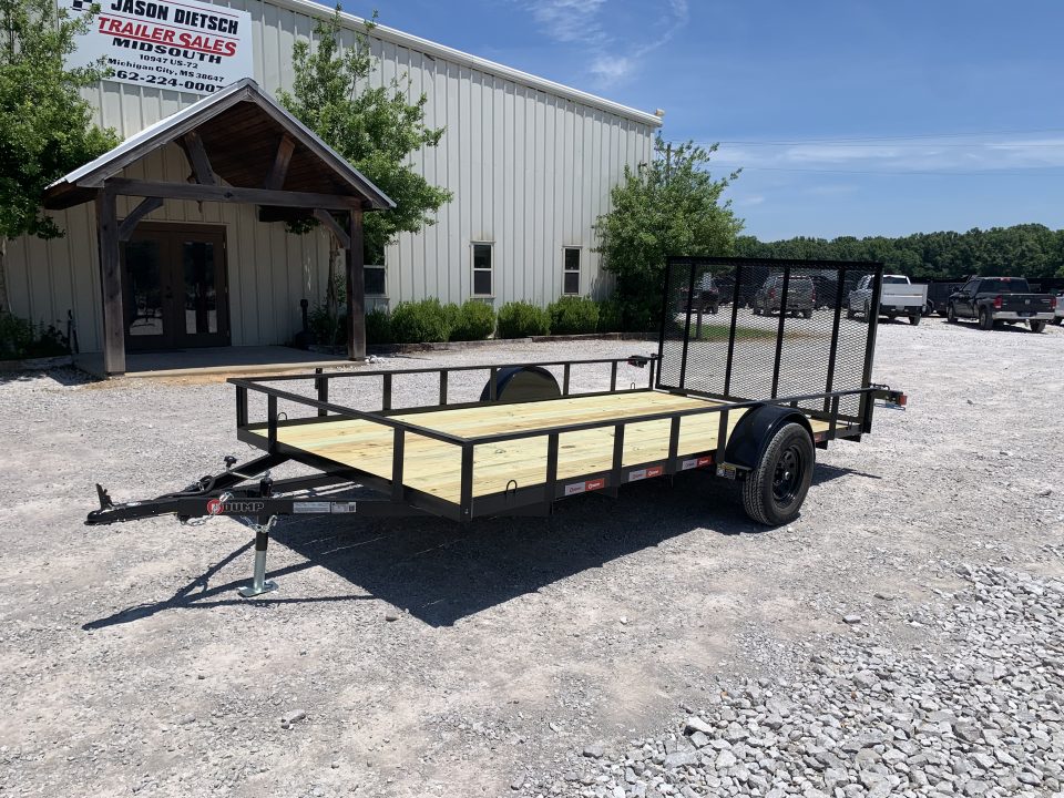 New 2026 U-Dump 714USAGW 7X14 UTILITY TRAILER SINGLE AXLE